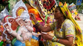 Ganesh Chaturthi 2016, Ganesh Chaturthi Idols, Ganesh Chaturthi idol makers, Ganesh Chaturthi, Ganesh Chaturthi celebrations, Ganesh Chaturthi in India, Ganesh Chaturthi in West Delhi