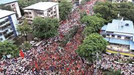 Maratha agitation, Marathas, maratha rally, maratha quota, Maratha communities, maratha morchas, Maharashtra silent rallies, Devendra Fadnavis, reservation to Marathas, Maratha girl rape murder, maratha outfits, angry maratha outfits protest, maratha protests, kopardi rape, kopardi rape case, maharashtra crimes, schedule tribes, sc st quota, sc, st, dalits, Kopardi, india news, maharashtra news