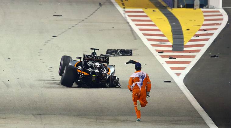 singapore grand prix, singapore gp, formula one, f1, marshal incident singapore, singapore gp marshal, sports