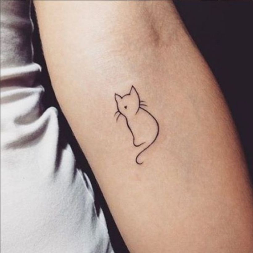 30 Adorable Cat Ear Tattoos  Tattoo Designs  TattoosBagcom