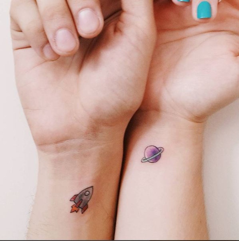 35 Matching Couple Tattoo Ideas That Arent Cheesy  Glamour