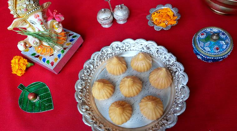 If you like your modak creamy then try out this Chhena Modak recipe. (Source: Annapurna/Poonam Bachhav)