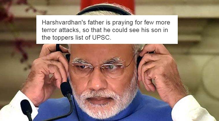 Prime Minister Narendra Modi's latest Mann Ki Baat address has made Harshvardhan a Twitter celebrity 