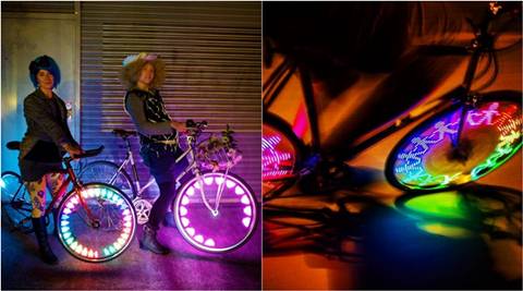 funky bike lights