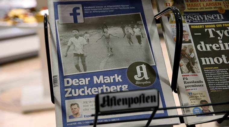 norway, facebook, morway freedom of speech, napalm girl, Nick Ut, napalm attack girl, facebook nude photo policy, facebook protest, facebook photo policy, fb nude photo policy, fb photo policy, world news, indian express