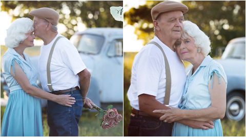 Elderly East Indian Couple stock photo. Image of love - 6218274