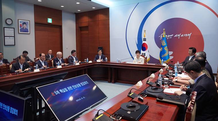 South Korea, Park Geun-hye, Japanese, Shinzo Abe, South korea nuclear test, south korea nuclear, japan south korea, north korea, nuclear test, north korea nuclear test, korea nuclear test, South Korea north korea, world news, latest world news
