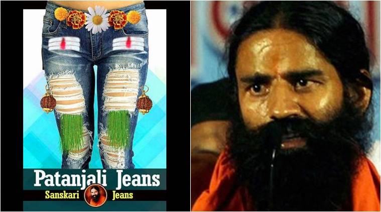 Baba Ramdev to launch swadeshi jeans amused Twitterati present more options Trending News The Indian Express