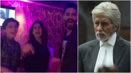 Amitabh Bachchan, taapsee pannu tribute, pink tribute, pink jumma chumma, pink squad amitabh, pink cast amitabh, pink amitabh dedication, taapsee angad amitabh, Pink, pink trailer, Amitabh Bachchan pink, pink Amitabh Bachchan, Shoojit Sircar, Shoojit Sircar pink, Amitabh Bachchan news, Amitabh Bachchan next movie, entertainment news, indian express, indian express news