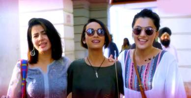 Amitabh Bachchan, Pink, Pink movie, Amitabh Bachchan Pink, Big B pink, Big B pink movie, Amitabh Bachchan pink movie, Taapsee Pannu, Pink Film, Kriti Kulhari, Pink Amitabh Bachchan, Andrea Tariang, Angad Bedi, Entertainment, indian express, indian express news