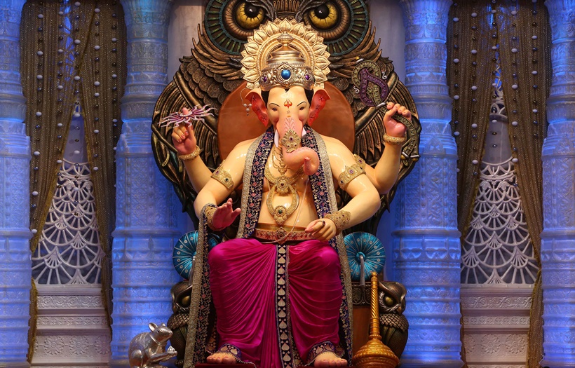 Ganesh Chaturthi Preparations Awe Inspiring Lalbaugcha Raja Ganesh Idol Revealed Lifestyle 4579