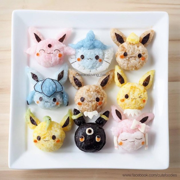 pokemon, pokemon go, pokemon go game, food art, japanese food, japanese rice ball, pokemon food art, pokemon food, onigiri, onigiri design, onigiri food art, japanese onigiri, food news, lifestyle news, latest news
