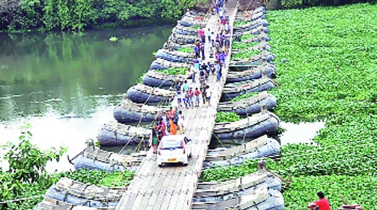 pune, Bopkhel bridge, mumbai pune expressway Bopkhel, pune collector Bopkhel, manohar parrikar Bopkhel bridge, mahohar parrikar bridge, defence minsiter manohar parrikar, india news, pune news