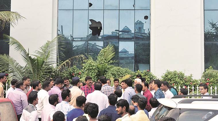   saamana cartoon controversy, maratha  cartoon controvery, maratha protest, maratha education protest, maratha employment protest, maratha rallies, maratha reservation, maratha cartoon, shiv sena, indian express news, mumbai, mumbai news, india news