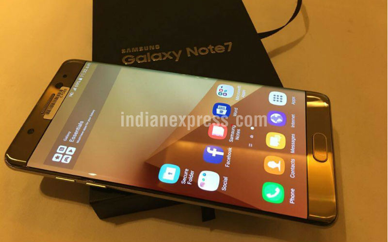 Samsung, Samsung galaxy Note 7, galaxy Note 7 global recall, Samsung galaxy Note 7 battery exploding, Samsung galaxy Note 7 issues, Samsung galaxy Note 7 crashing, Galaxy Note 7 issues, Samsung galaxy Note 7 India, Samsung galaxy Note 7 review, Samsung galaxy Note 7 price, Samsung galaxy Note 7 specifications, Samsung galaxy Note 7 features, smartphones, technology, technology news