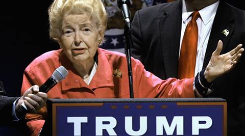 Donald Trump praises ‘patriot’ Phyllis Schlafly