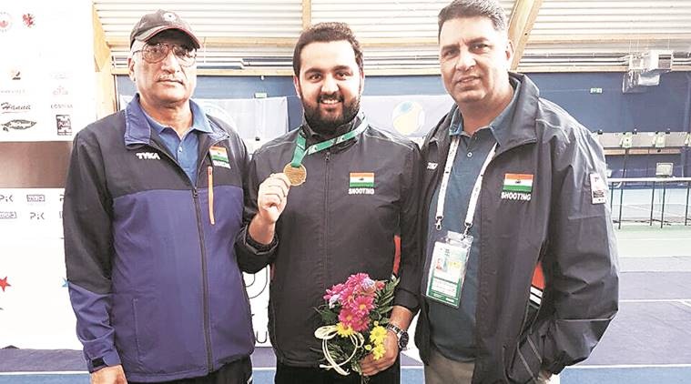 pistol, shooting, chandigarh, chandigarh shooter, law student shooter, Ajitesh Kaushal, latest news, Chandigarh news, India news, national news, sports news