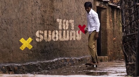 india's first rural skatepark, first rural skatepark in india, child rights in india, child education in india, first rural skatepark in india madhya pradesh, ulrike reinhard rural skatepark for children in janwaar madhya pradesh, indian express, indian express news