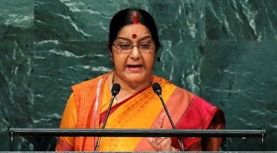 Sushma Swaraj, india pakistan, pakistan, pakistan terrorism, balochistan, kashmir, UNGA, sushma swaraj at UNGA, india terrorism, india news