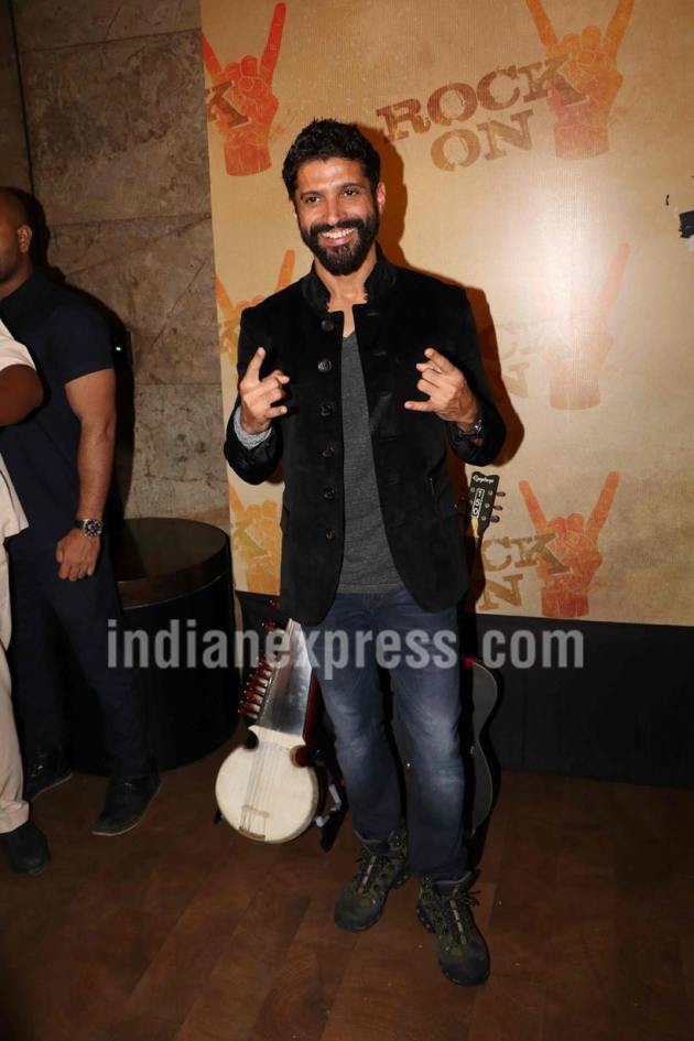 Rock On 2 poster, Rock On 2, Rock On 2 movie, Farhan Akhtar, Rock On film, Rock On 2 farhan, Arjun Rampal, Shraddha Kapoor, Rock On, Farhan Akhtar songs, Shraddha Kapoor songs, Rock On sequel, Rock On 2 look, Rock On film, Rock On 2 cast, Rock On 2 news, entertainment news