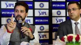 BCCI President Anurag Thakur with CEO Rahul Johri at a news conference Anurag Thakur, BCCI, Lodha Panel, BCCI Lodha Panel, Lodha Panel BCCI, Thakur, IPL, Indian Premier League, Cricket news, Cricket