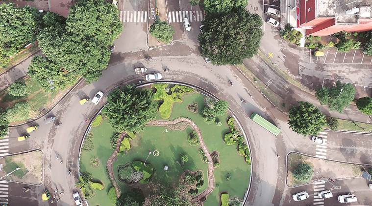 Chandigarh, Geographical Information System, GIS, UAV drones, aerial survey of properties, Chandigarh news, India news, latest news, Indian express
