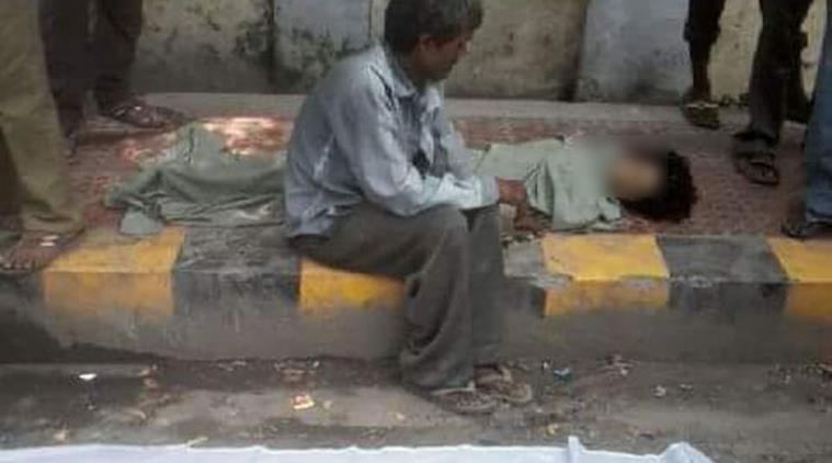 Up Father Begs For Money To Carry Daughter’s Body Home India News The Indian Express