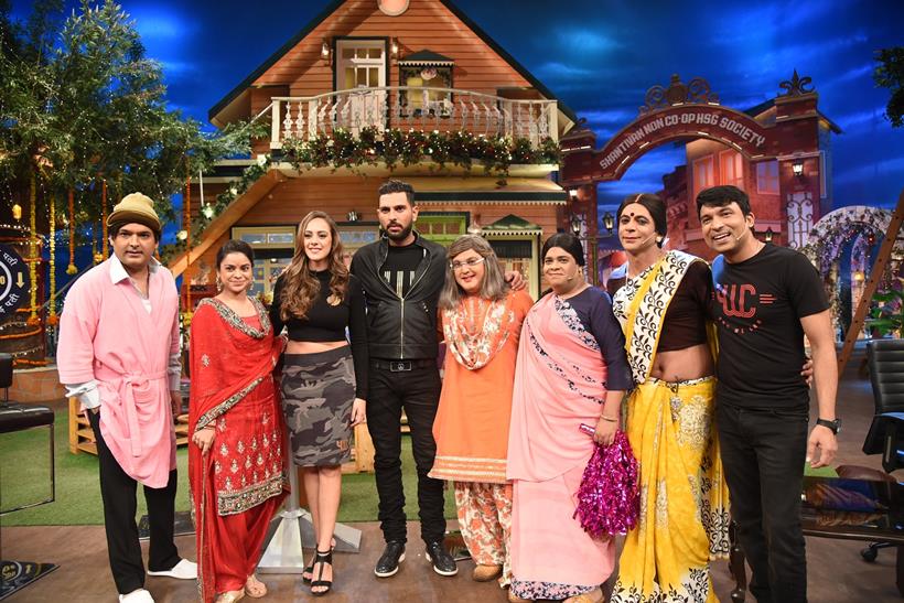 YUVRAAJ SINGH, COMEDY NIGHTS WITH KAPIL, Sumona Chakravarti , yuvraaj singh latest news, yuvraj singh latest updates, hazel keech, entertainment news, indian express, indian express news