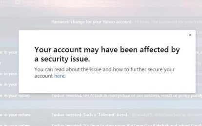 Mass hack attack on Yahoo Mail accounts prompts password reset