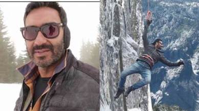 ajay devgn, shivaay, shivaay action, ajay devgn action, indian express