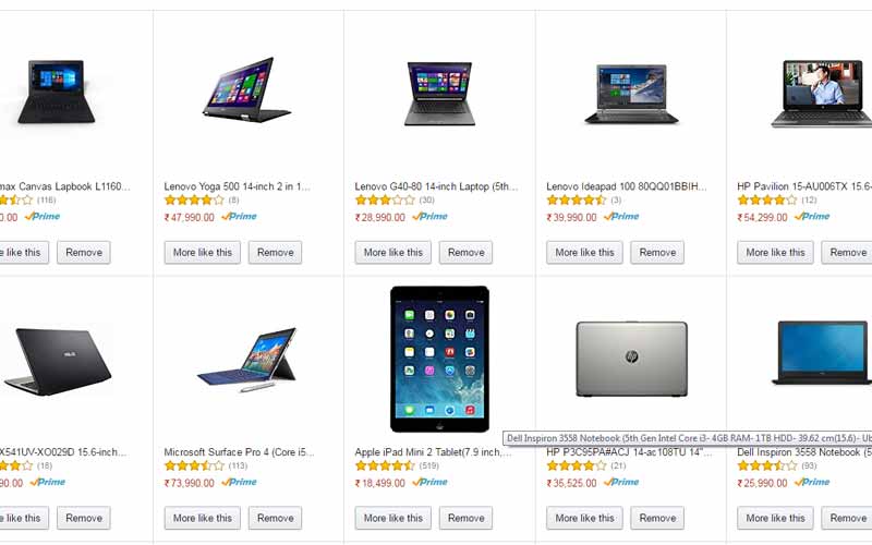 Amazon Great Indian Festival Deals On Apple Macbook Air Surface Pro 4 And Other Laptops Technology News The Indian Express