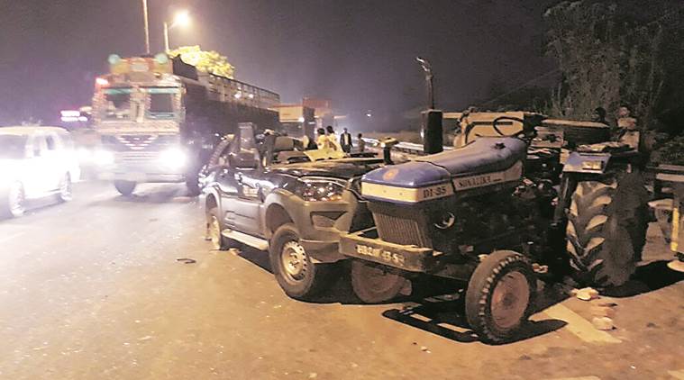 Amity, amity accident, amity university students killed in road accident, Amity university, NH1, NH1 accident, SUV collides with tractor, latest news, latest india news