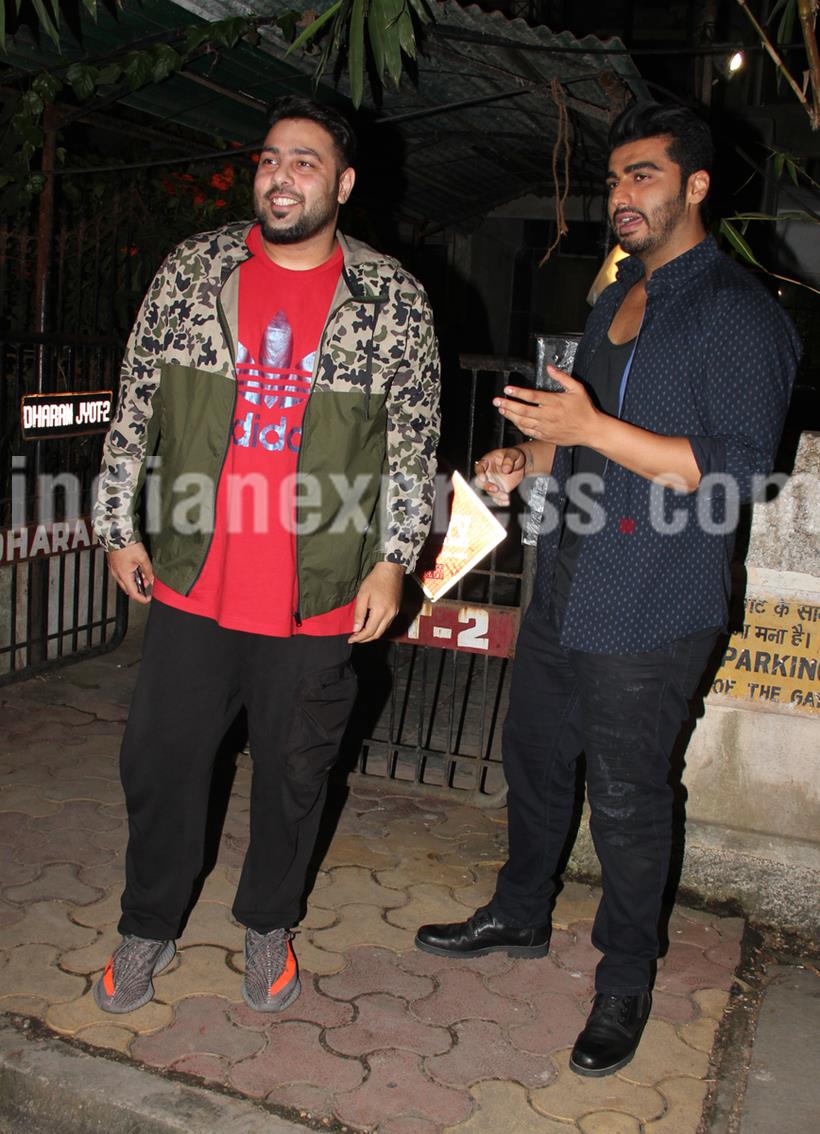 arjun kapoor, badshah, badshah arjun kapoor, arjun kapoor badshah