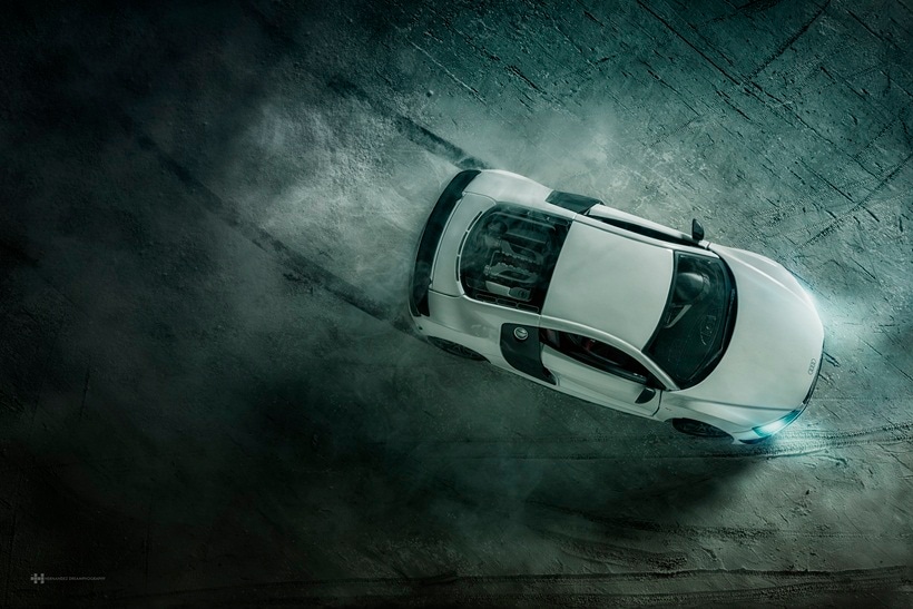 Audi, audi r8 photos, Felix Hernandez photos, Felix Hernandez small model photos, toy car audi a8 photoshoot, Felix Hernandez Dreamphography, Felix Hernandez, Felix Hernandez photos, trending photos, viral photos, indian express