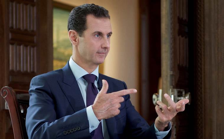 Syrian President Bashar Al-Assad Visits Russian Air Base | World News ...