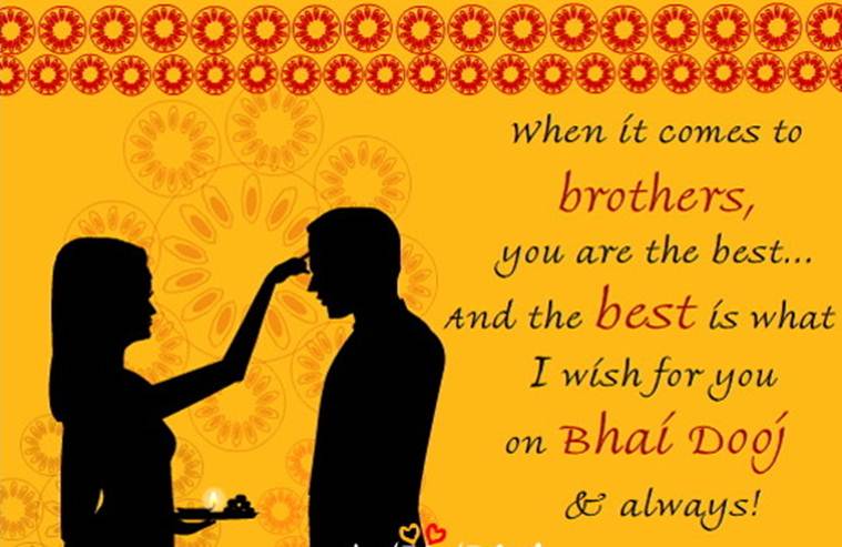 This year Bhai Dooj is celebrated on November 1. (Source: Dazzlingwallpapers.com)