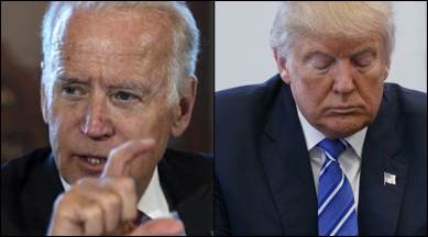 If I Were In High School With Donald Trump I Would Bash Him Up Joe Biden World News The Indian Express