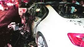 mohali, mohali accident, bmw accident, mohali bmw accident, mohali news, indian express news