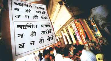 firecrackers, chinese fire crackers, air pollution, india, festival crackers, diwali, latest news, indian express, india news