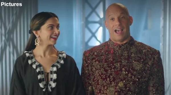 deepika padukone, vin diesel, xxx, return of xander cage, deepika padukone image