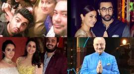 parineeti chopra, anupam kher, ranbir kapoor, anushka sharma, ae dil hai mushkil, diwali, diwali party, celebrities