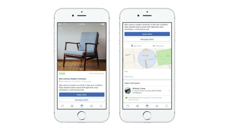 Facebook Introduces Marketplace To Take On Craigslist Technology News The Indian Express