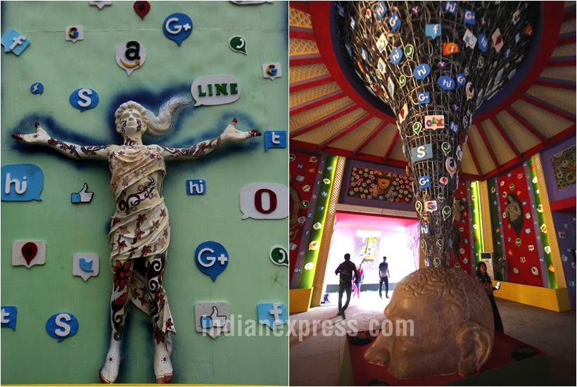 durga puja, durga puja 2016, 2016 durga puja, durga pujo, durga puja themes, kolkata durga puja, kolkata puja themes, kolkata durga idols, india puja themes, india durga puja pandals, durga puja pandals, kolkata news, india news, durga puja news, latest news, durga puja photos, durga puja 2016 photos,