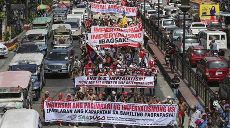 Filipino protesters want police in brutal dispersal punished | The ...