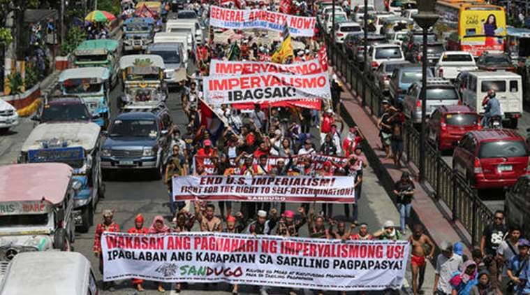 Filipino protesters want police in brutal dispersal punished | World ...