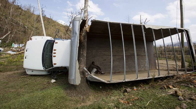 hurricane matthew, haiti hurricane matthew, hurricane matthew devastation, hurricane matthew haiti aid, aid for haiti, haiti death toll, world news, indian express,