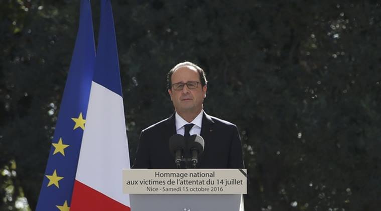 Francois Hollande, hollande, Nice, nice attack, hollande invokes unity, call for unity, nice jihadist truck attack, france news, world news, indian express