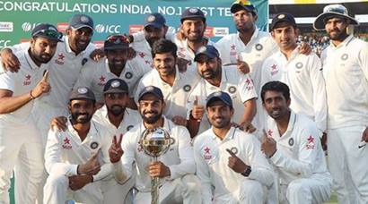 India vs New Zealand: Virat Kohli and co. celebrate post whitewash, no ...