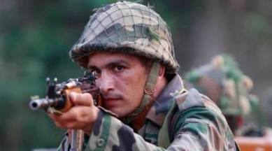 Srinagar, militant killed, millitant security forces clash, Pulwama district, gunbattle, gunbattle in valley, Jammu and Kashmir, indian express news