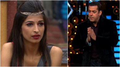 Priyanka Jagga, Bigg Boss 10 eviction, Bigg Boss house, Bigg Boss 10 Salman Khan, Bigg Boss 10 Weekend Ka Vaar, Bigg Boss 10 updates, Priyanka Jagga evicted, priyanka jagga trouble maker, priyanka jagga fights, priyanka bigg boss, Bigg Boss 10, television updates, entertainment news, indian express news, indian express